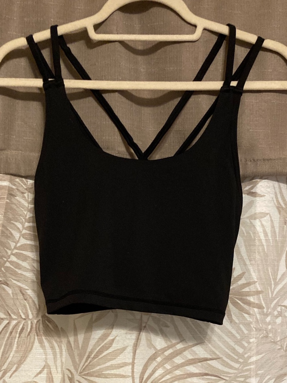 Maurices Active Longline Strappy Back Bralette Black XS